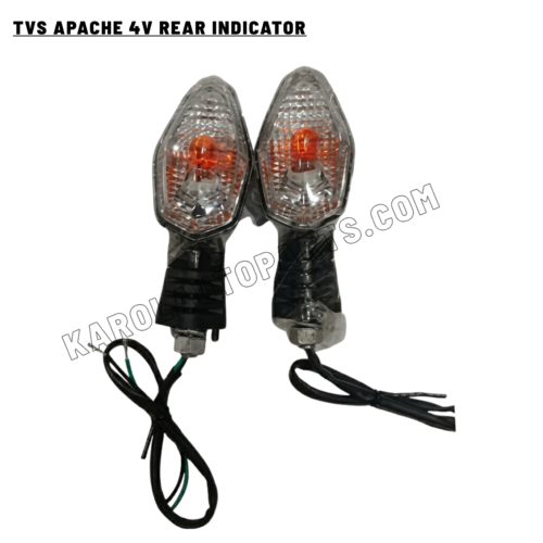 B048C - APACHE 4V - REAR INDICATOR HD TVS Apache 4V - Indicator (Front & Rear) Set of 4
