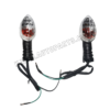 B054 - White & Red - Indicator HD Quality Yamaha FZ White | Red - Indicator